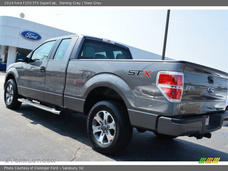 Sterling Grey / Steel Grey 2014 Ford F150 STX SuperCab