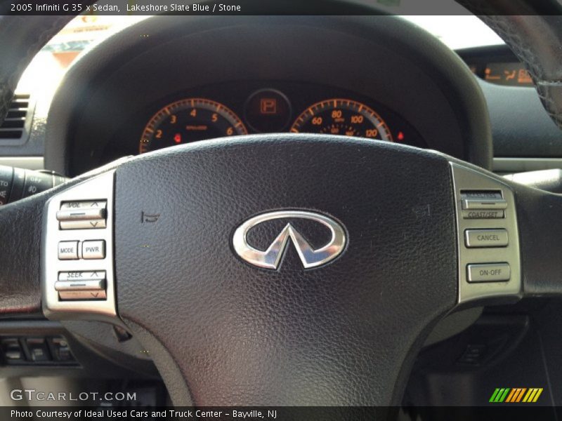 Lakeshore Slate Blue / Stone 2005 Infiniti G 35 x Sedan