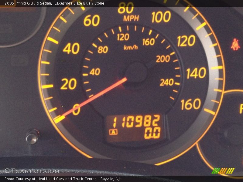 Lakeshore Slate Blue / Stone 2005 Infiniti G 35 x Sedan