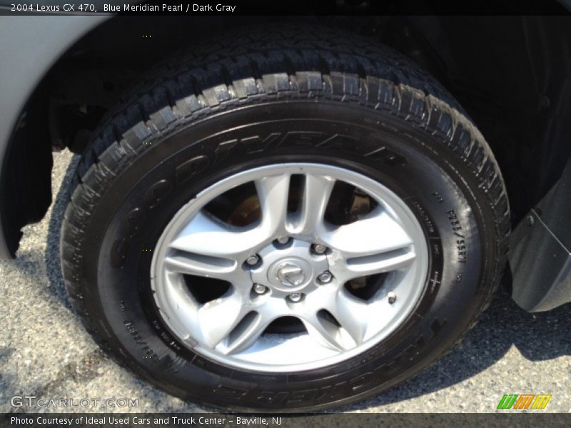 Blue Meridian Pearl / Dark Gray 2004 Lexus GX 470