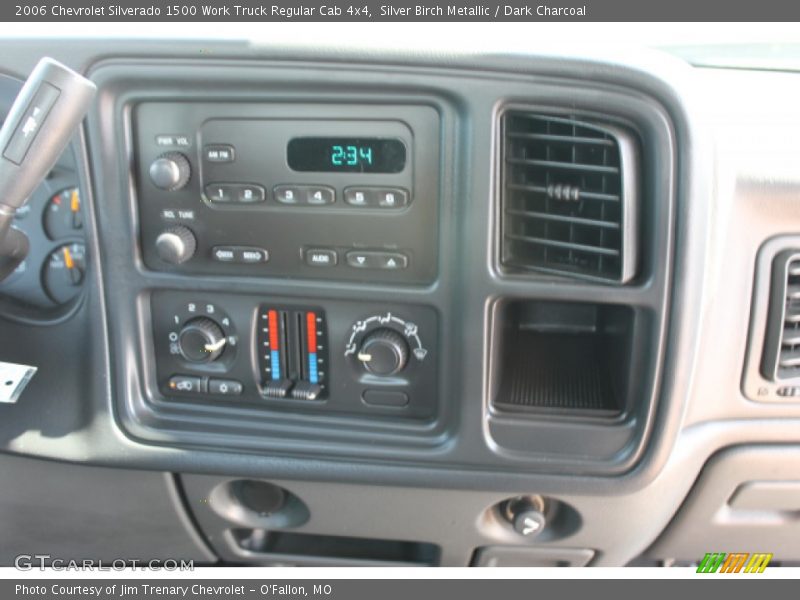 Silver Birch Metallic / Dark Charcoal 2006 Chevrolet Silverado 1500 Work Truck Regular Cab 4x4