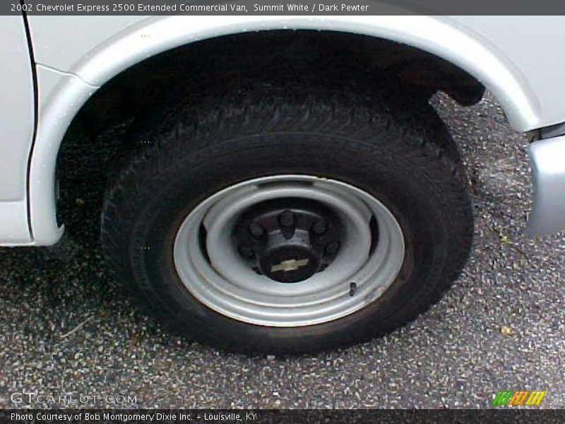 Summit White / Dark Pewter 2002 Chevrolet Express 2500 Extended Commercial Van