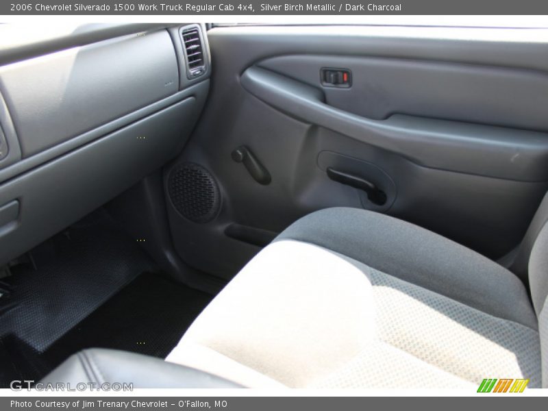 Silver Birch Metallic / Dark Charcoal 2006 Chevrolet Silverado 1500 Work Truck Regular Cab 4x4