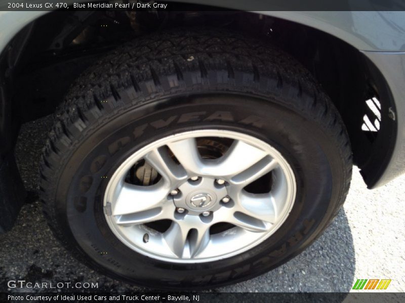 Blue Meridian Pearl / Dark Gray 2004 Lexus GX 470