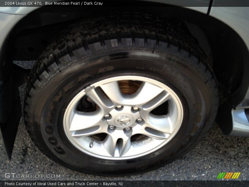 Blue Meridian Pearl / Dark Gray 2004 Lexus GX 470