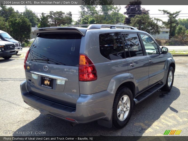 Blue Meridian Pearl / Dark Gray 2004 Lexus GX 470