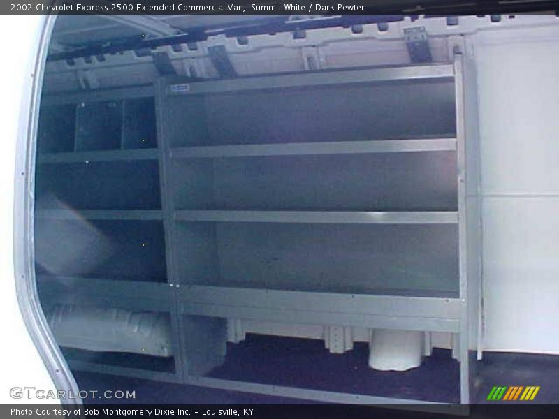Summit White / Dark Pewter 2002 Chevrolet Express 2500 Extended Commercial Van