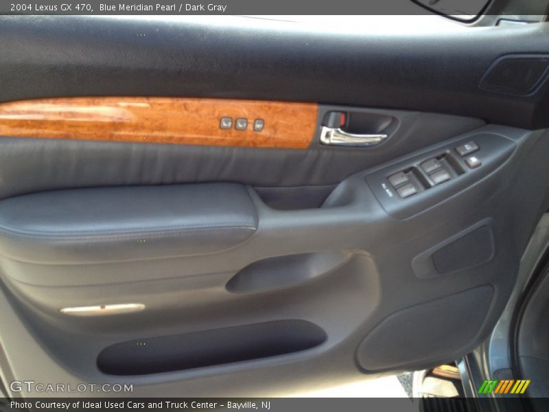 Blue Meridian Pearl / Dark Gray 2004 Lexus GX 470