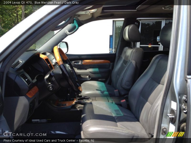 Blue Meridian Pearl / Dark Gray 2004 Lexus GX 470
