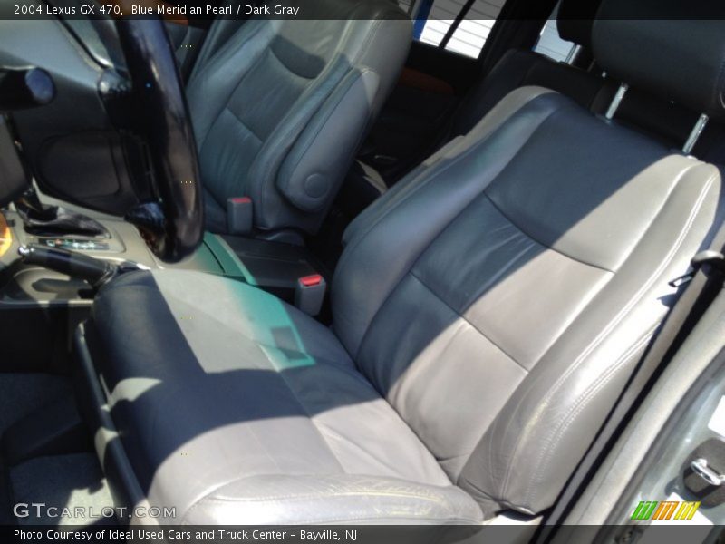 Blue Meridian Pearl / Dark Gray 2004 Lexus GX 470