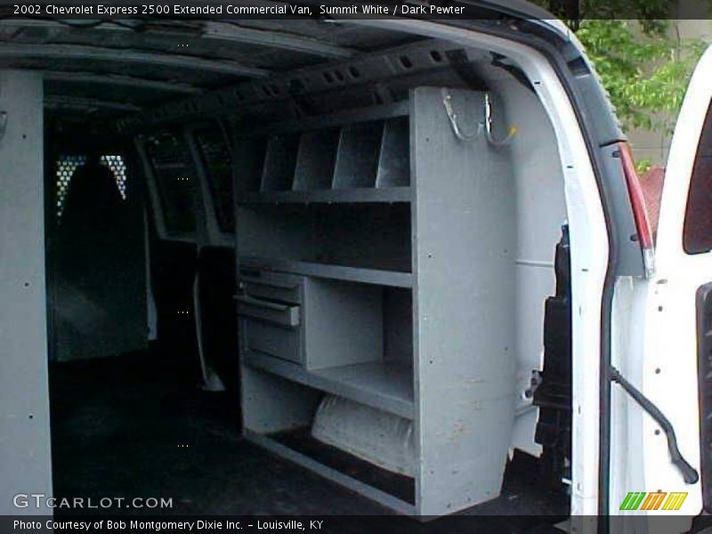 Summit White / Dark Pewter 2002 Chevrolet Express 2500 Extended Commercial Van