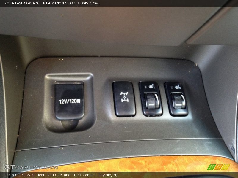 Blue Meridian Pearl / Dark Gray 2004 Lexus GX 470