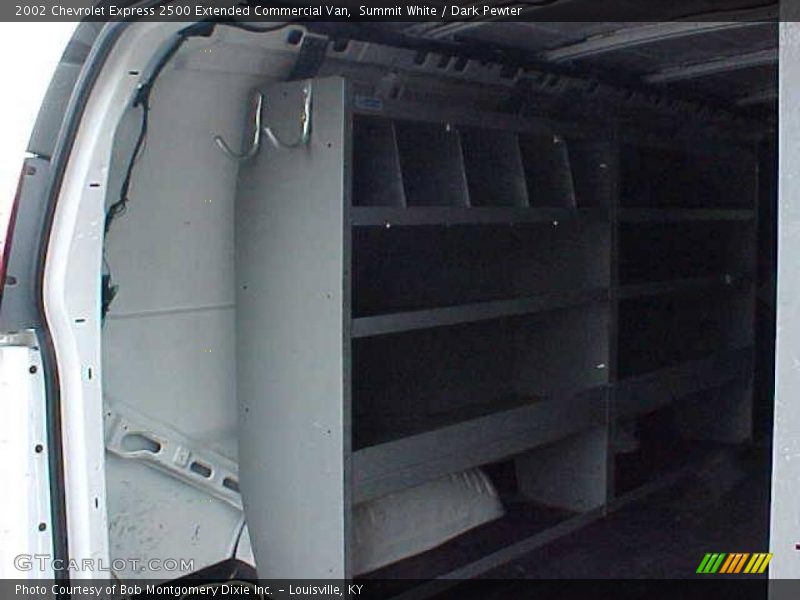 Summit White / Dark Pewter 2002 Chevrolet Express 2500 Extended Commercial Van