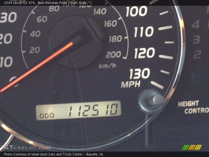 Blue Meridian Pearl / Dark Gray 2004 Lexus GX 470