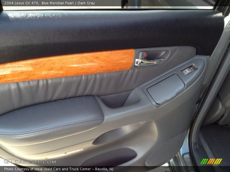 Blue Meridian Pearl / Dark Gray 2004 Lexus GX 470