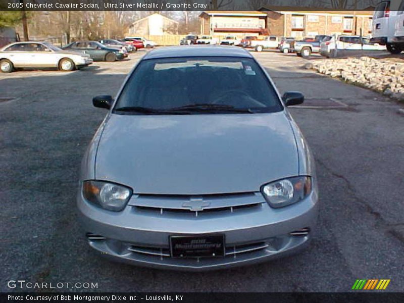 Ultra Silver Metallic / Graphite Gray 2005 Chevrolet Cavalier Sedan