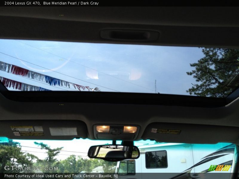 Blue Meridian Pearl / Dark Gray 2004 Lexus GX 470
