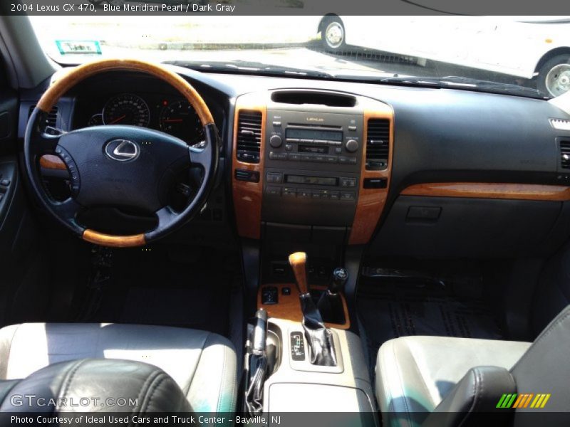 Blue Meridian Pearl / Dark Gray 2004 Lexus GX 470