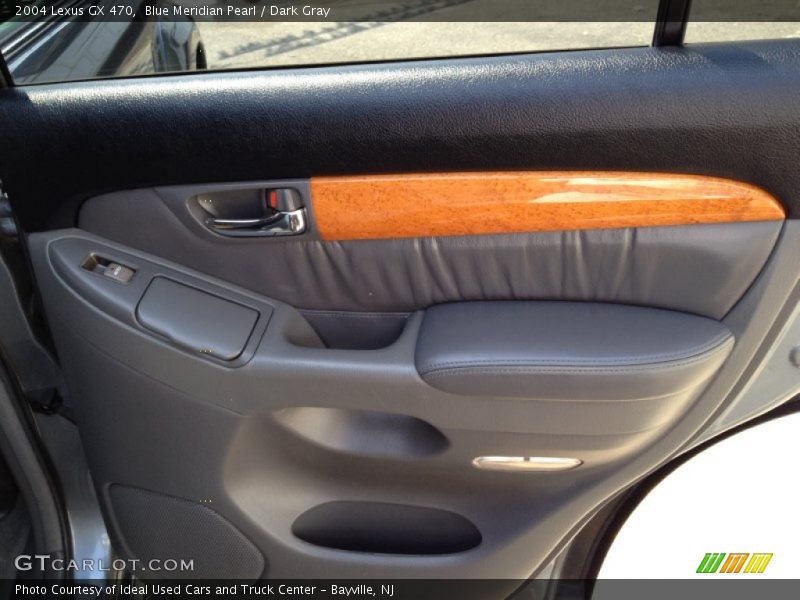 Blue Meridian Pearl / Dark Gray 2004 Lexus GX 470