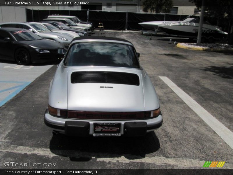 Silver Metallic / Black 1976 Porsche 911 S Targa