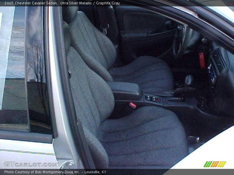 Ultra Silver Metallic / Graphite Gray 2005 Chevrolet Cavalier Sedan