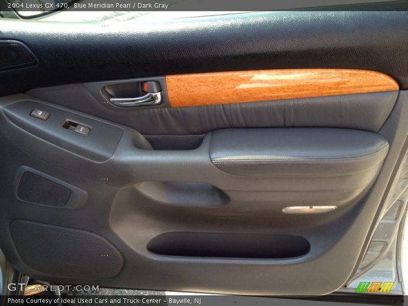 Blue Meridian Pearl / Dark Gray 2004 Lexus GX 470