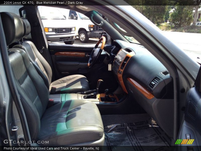 Blue Meridian Pearl / Dark Gray 2004 Lexus GX 470
