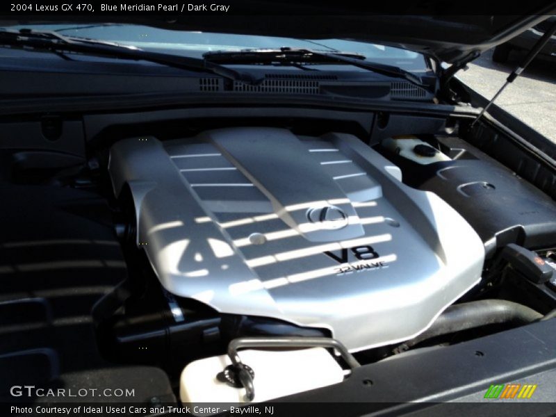 Blue Meridian Pearl / Dark Gray 2004 Lexus GX 470