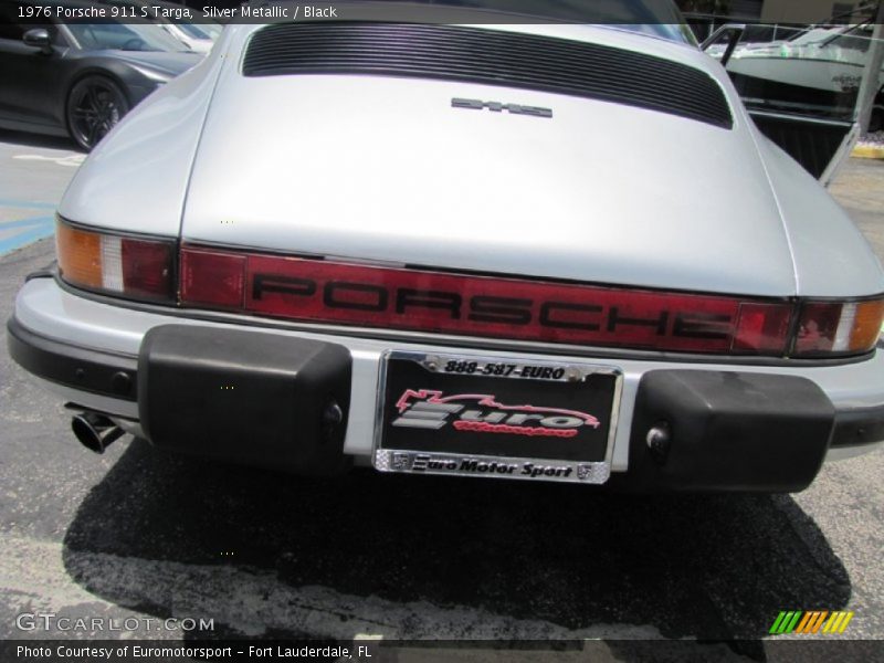 Silver Metallic / Black 1976 Porsche 911 S Targa