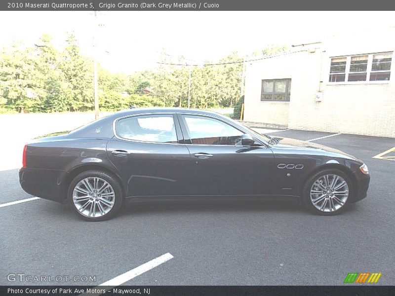 Grigio Granito (Dark Grey Metallic) / Cuoio 2010 Maserati Quattroporte S