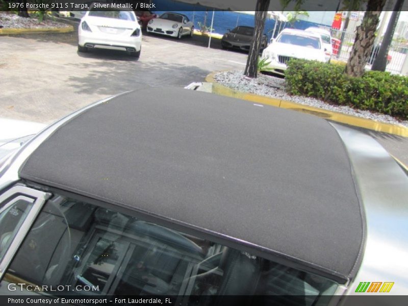 Silver Metallic / Black 1976 Porsche 911 S Targa