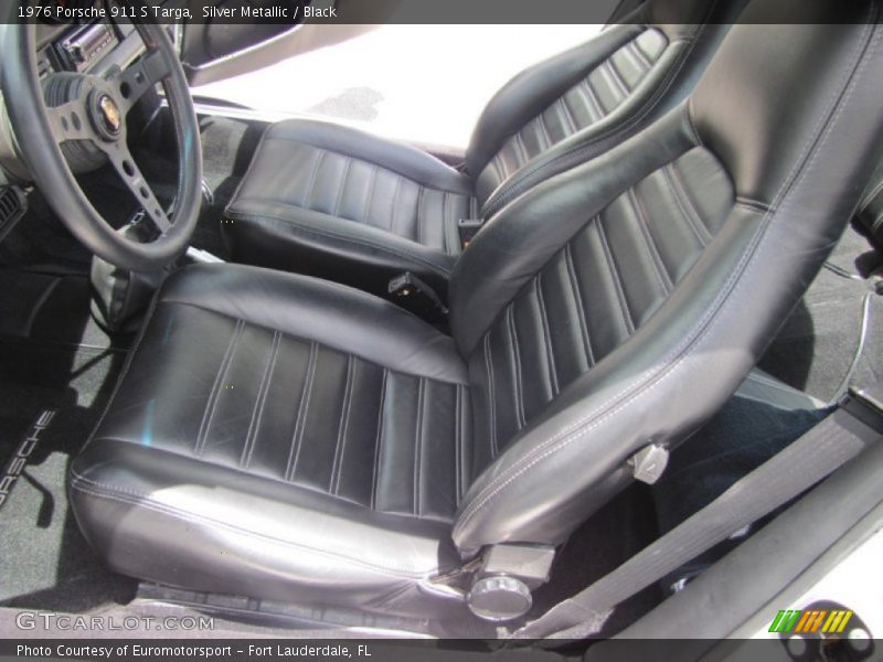 Front Seat of 1976 911 S Targa