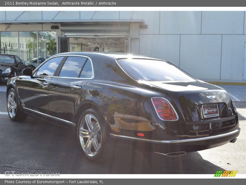 Anthracite Metallic / Anthracite 2011 Bentley Mulsanne Sedan