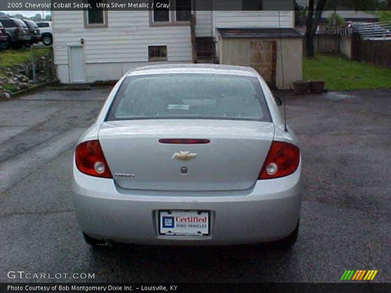Ultra Silver Metallic / Gray 2005 Chevrolet Cobalt Sedan
