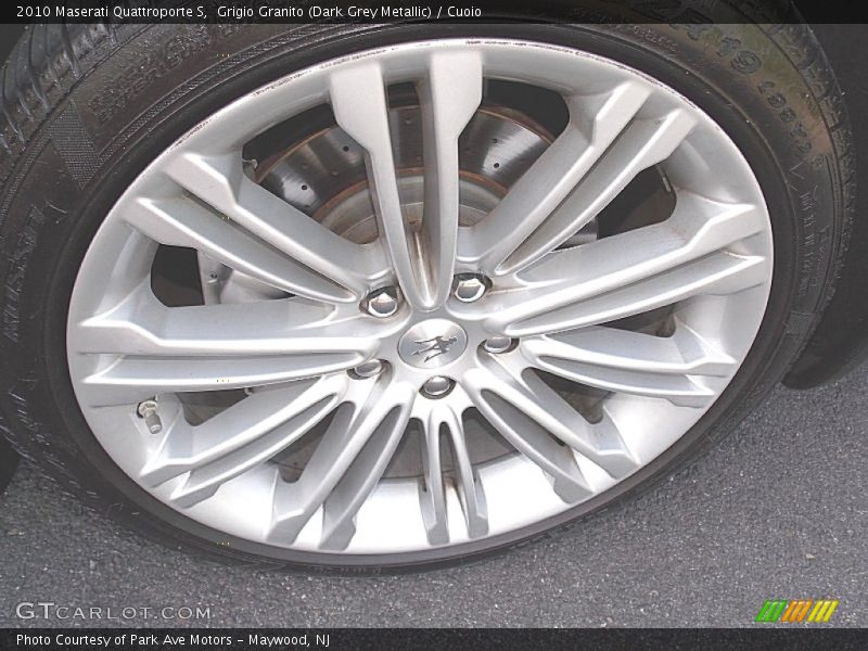 Grigio Granito (Dark Grey Metallic) / Cuoio 2010 Maserati Quattroporte S