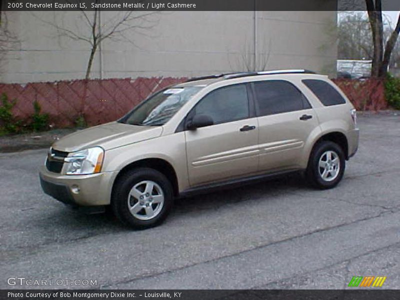 Sandstone Metallic / Light Cashmere 2005 Chevrolet Equinox LS