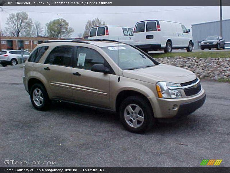 Sandstone Metallic / Light Cashmere 2005 Chevrolet Equinox LS