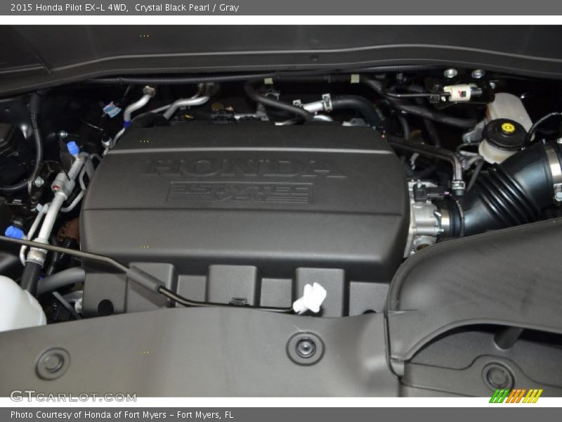  2015 Pilot EX-L 4WD Engine - 3.5 Liter SOHC 24-Valve i-VTEC V6