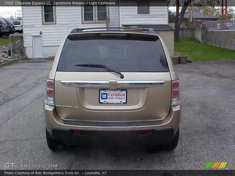 Sandstone Metallic / Light Cashmere 2005 Chevrolet Equinox LS