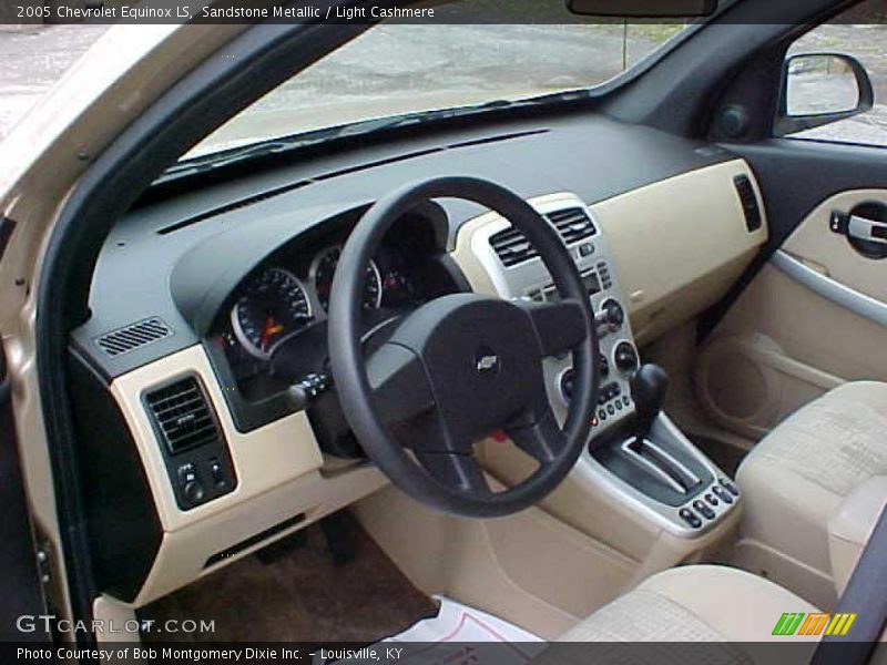 Sandstone Metallic / Light Cashmere 2005 Chevrolet Equinox LS