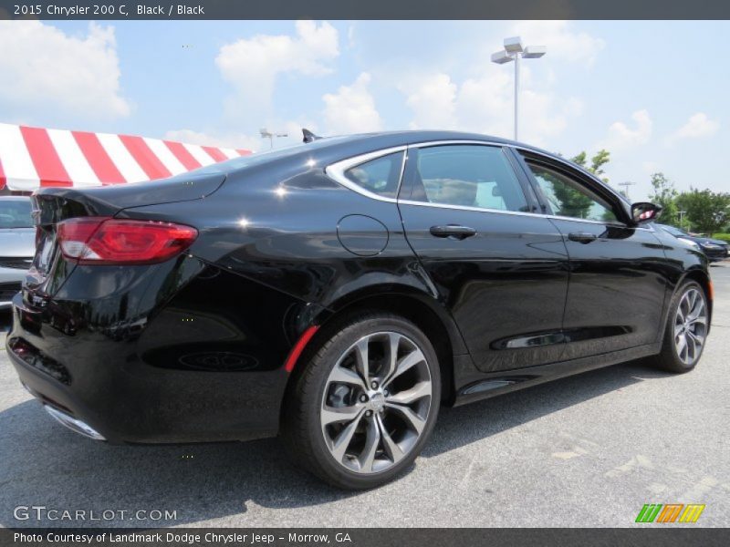 Black / Black 2015 Chrysler 200 C