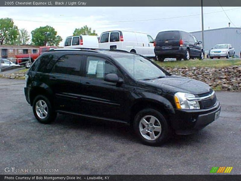 Black / Light Gray 2005 Chevrolet Equinox LS