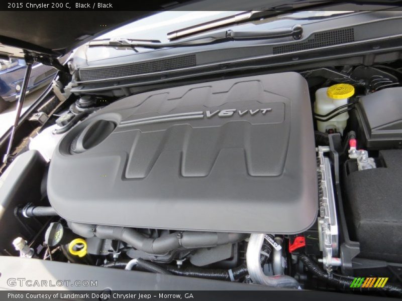 Black / Black 2015 Chrysler 200 C