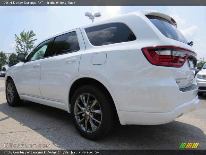 Bright White / Black 2014 Dodge Durango R/T