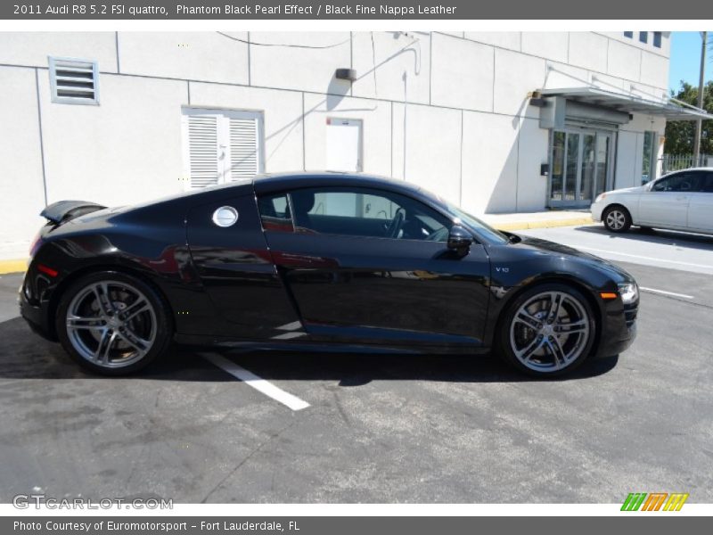  2011 R8 5.2 FSI quattro Phantom Black Pearl Effect