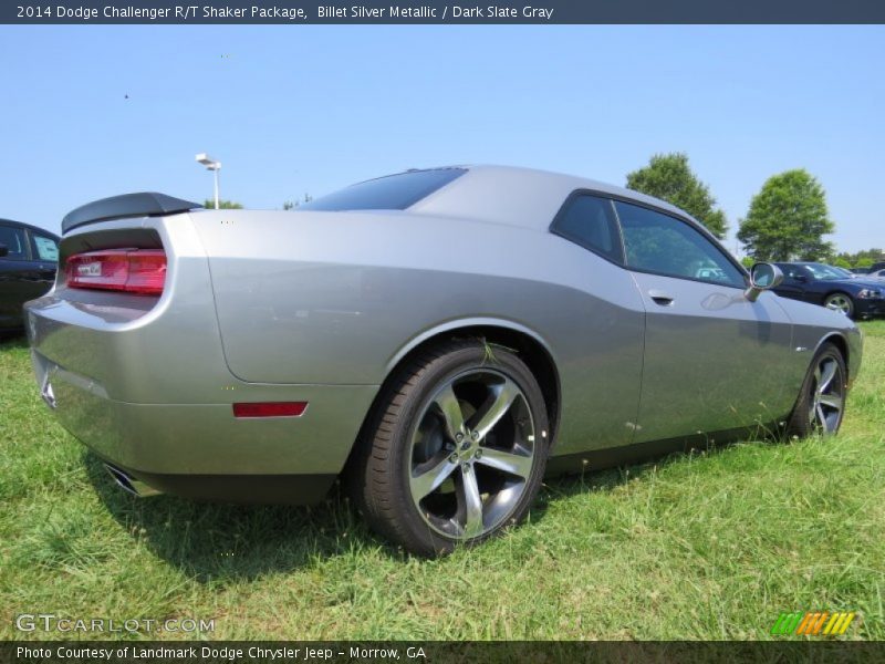 Billet Silver Metallic / Dark Slate Gray 2014 Dodge Challenger R/T Shaker Package