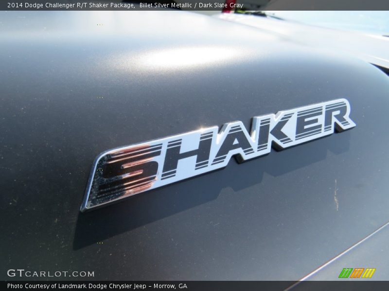 Billet Silver Metallic / Dark Slate Gray 2014 Dodge Challenger R/T Shaker Package