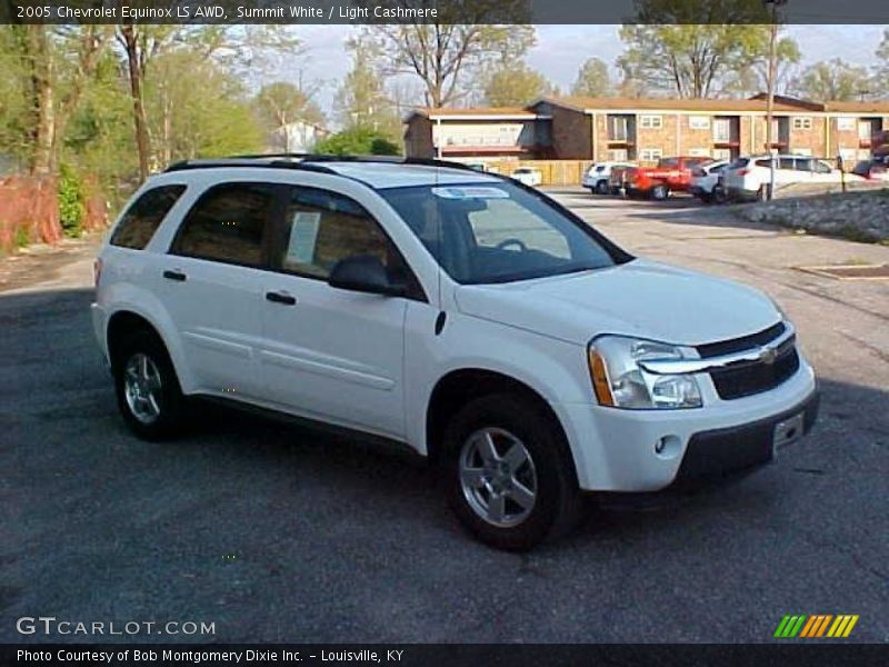 Summit White / Light Cashmere 2005 Chevrolet Equinox LS AWD