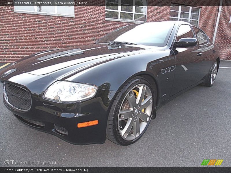 Nero (Black) / Nero 2008 Maserati Quattroporte