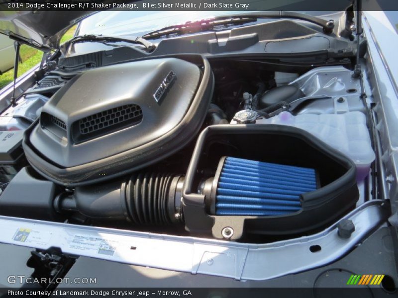 Billet Silver Metallic / Dark Slate Gray 2014 Dodge Challenger R/T Shaker Package